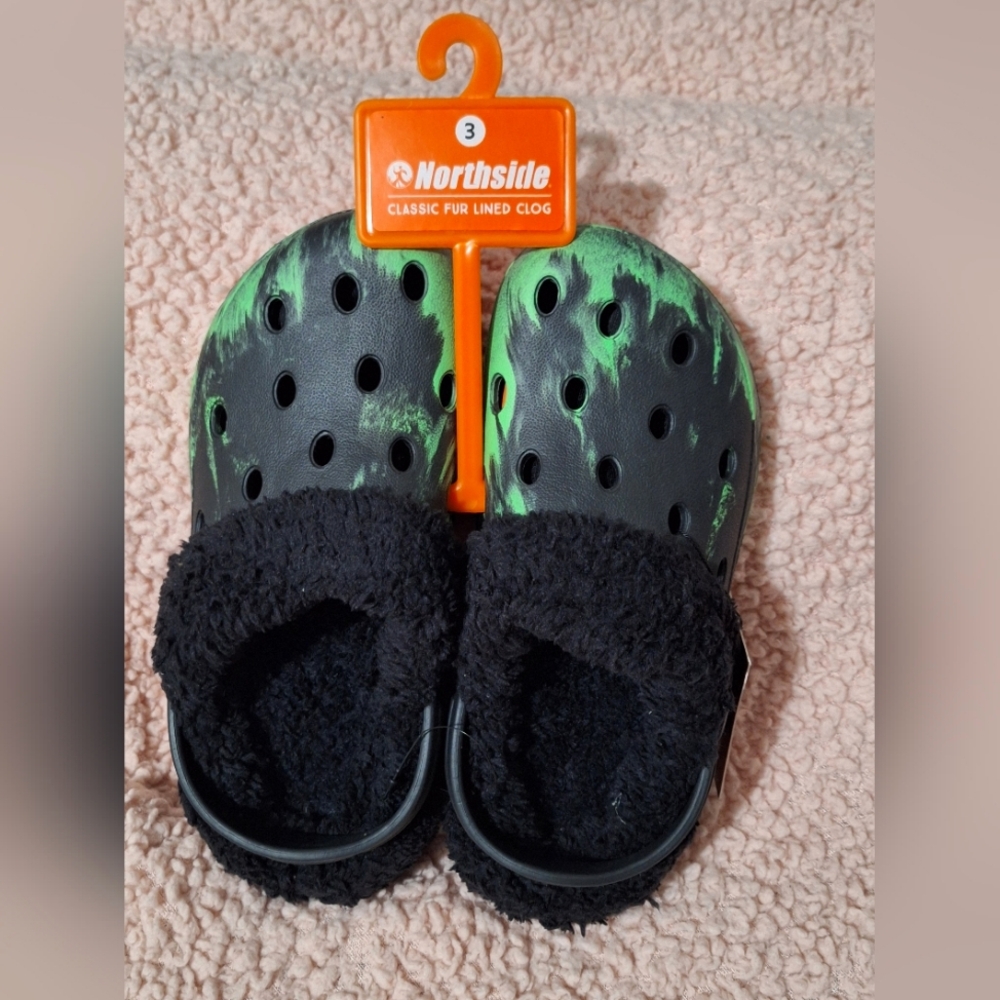 Fur lined clogs (kids)